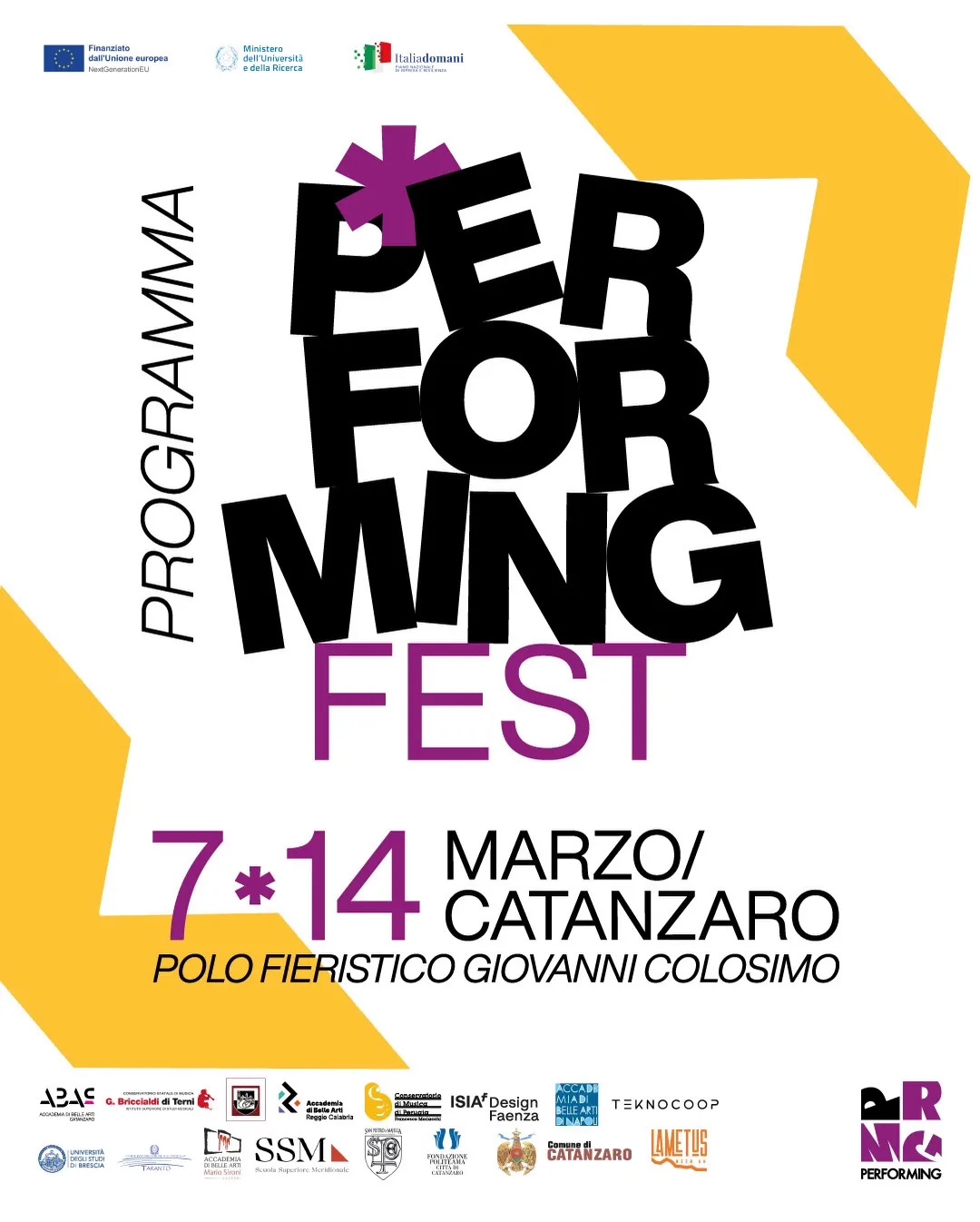 PRMG Festival poster